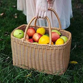 フランスアンティーク　果物、野菜、タオル入れ　カゴ フランスアンティーク 果物、野菜、タオル入れ カゴ